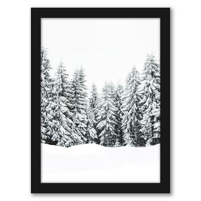 Winter Wonderland Christmas by Tanya Shumkina - Black Framed Print - Wall Art - Americanflat