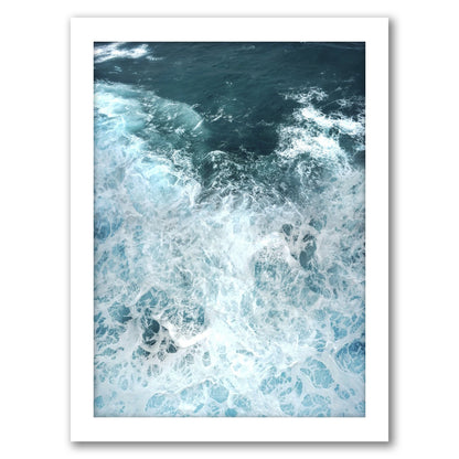 Ocean Aerial by Tanya Shumkina - Framed Print - Americanflat