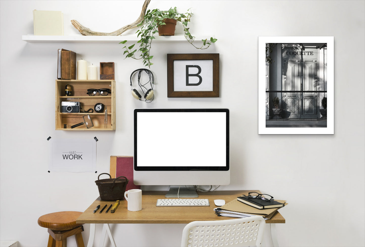 Classic Doors by Tanya Shumkina - White Framed Print - Wall Art - Americanflat