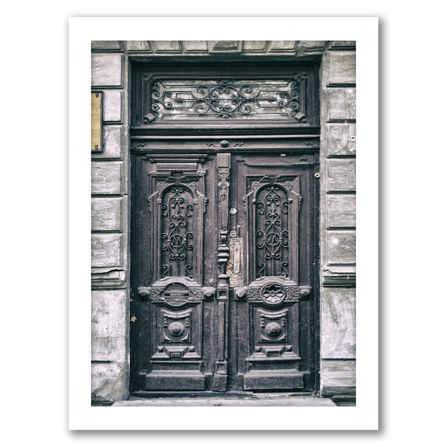 Black Door by Tanya Shumkina - Framed Print - Americanflat