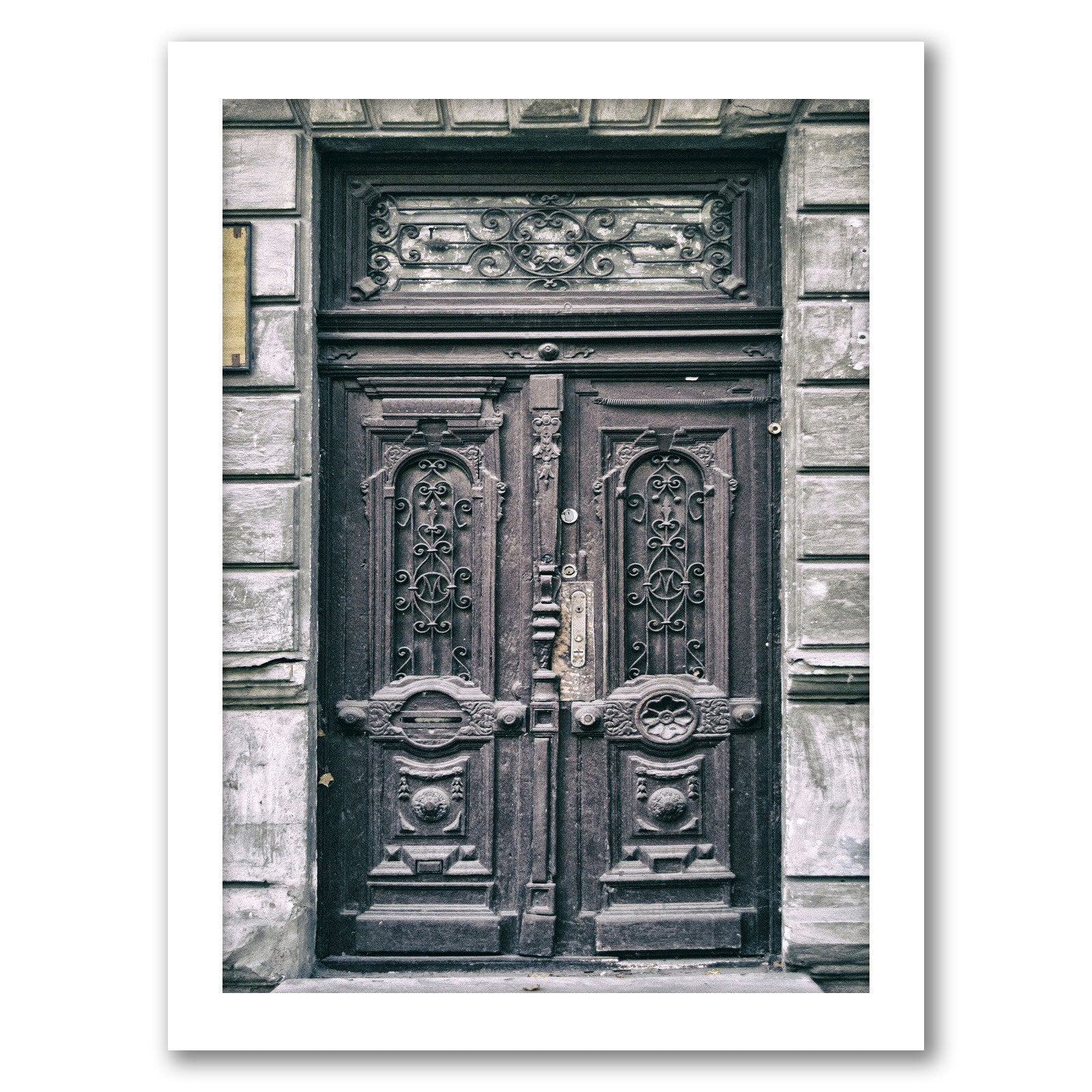 Black Door by Tanya Shumkina - Framed Print - Americanflat