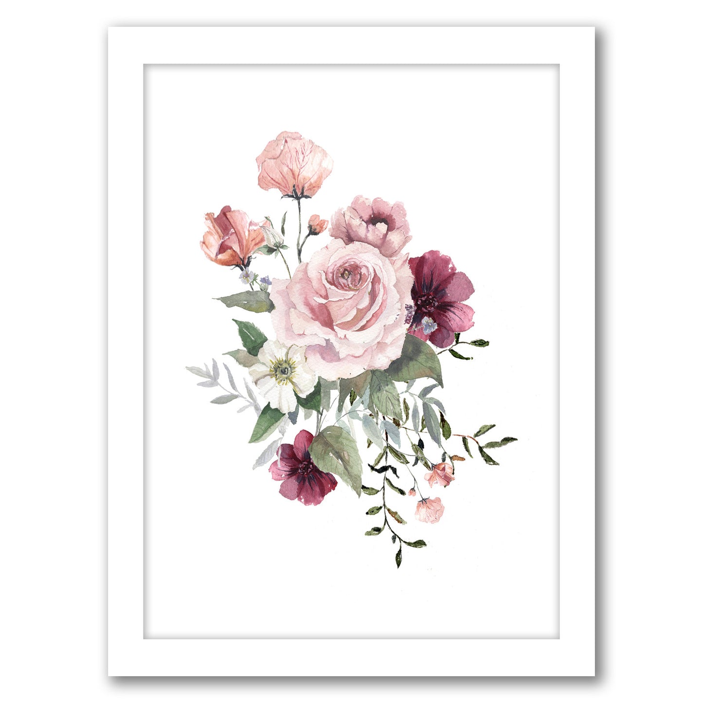 Liz Florals by Cami Monet - Framed Print - Americanflat
