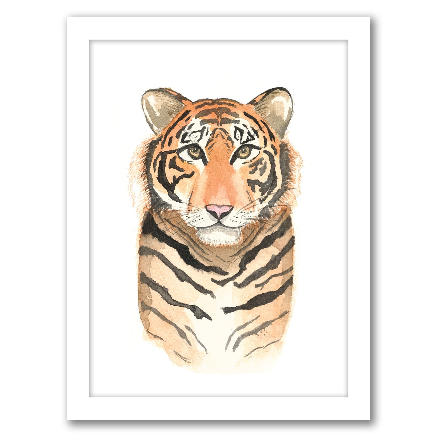Tiger by Cami Monet - Framed Print - Americanflat