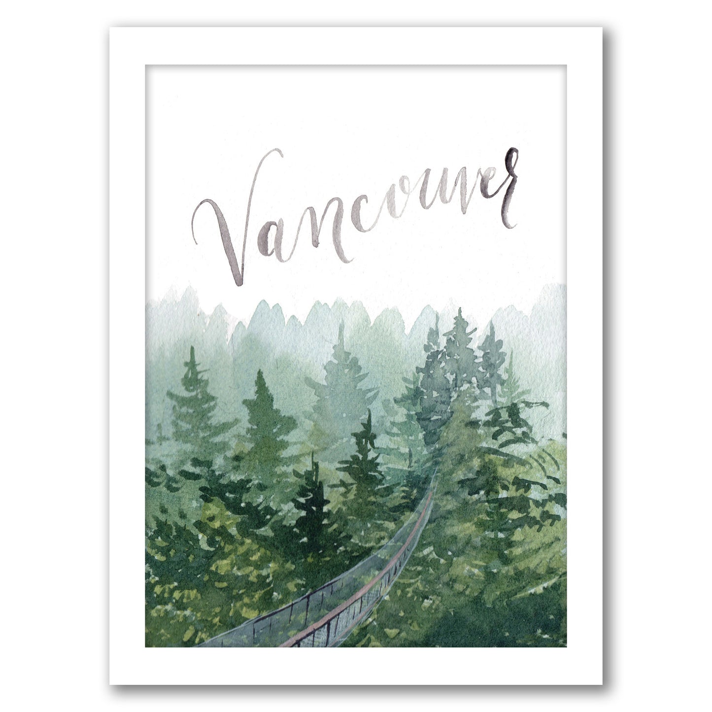 Vancouver by Cami Monet - Framed Print - Americanflat