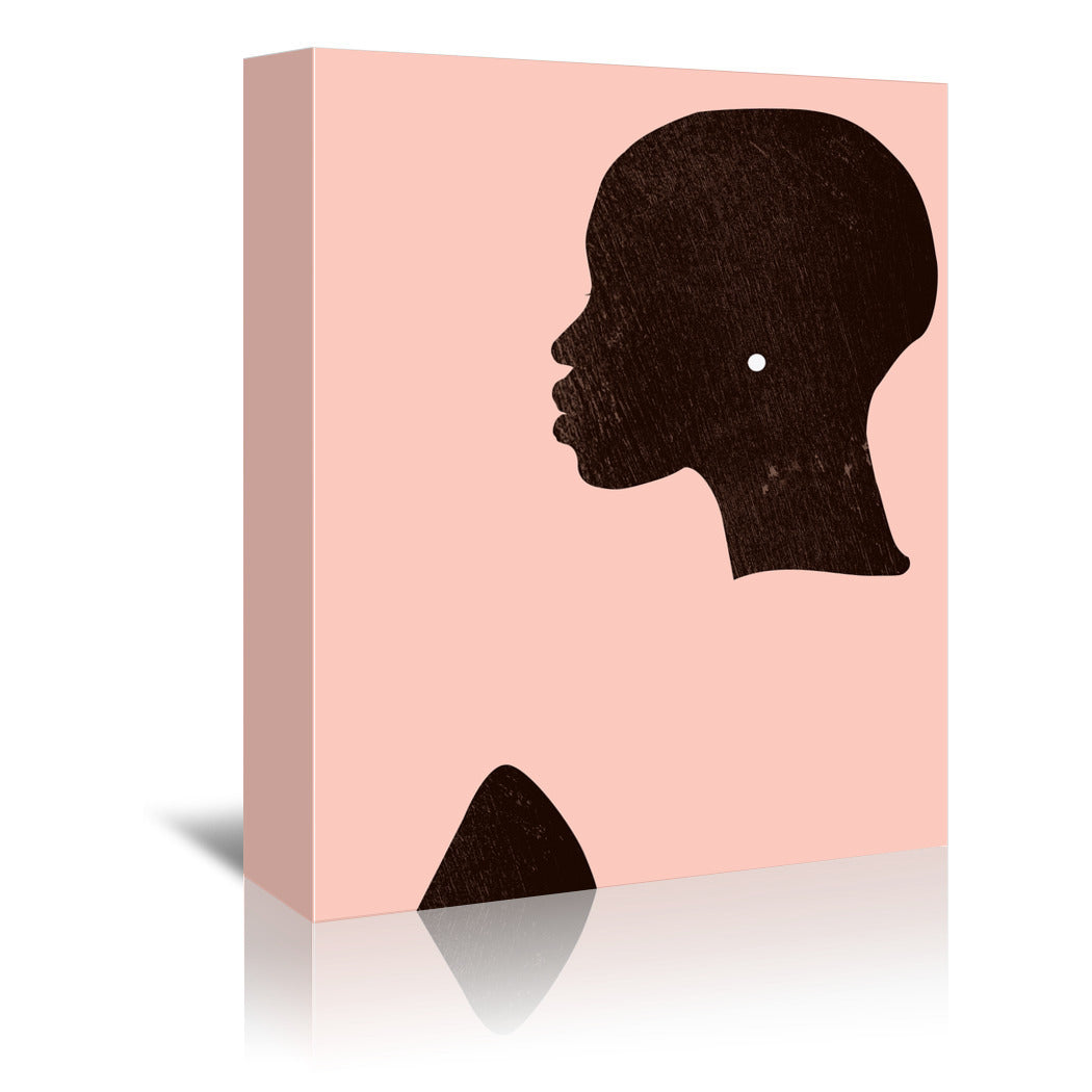 Pink Silhouette I by Jennifer Paxton Parker by World Art Group - Wrapped Canvas - Wrapped Canvas - Americanflat