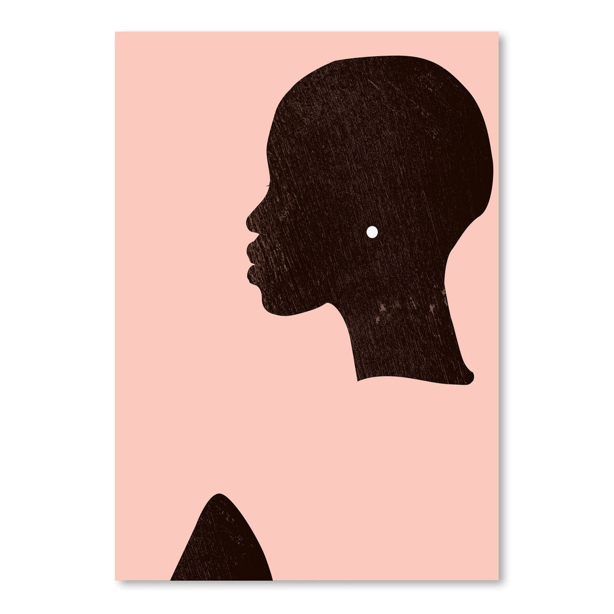 Pink Silhouette I by Jennifer Paxton Parker by World Art Group - Art Print - Americanflat