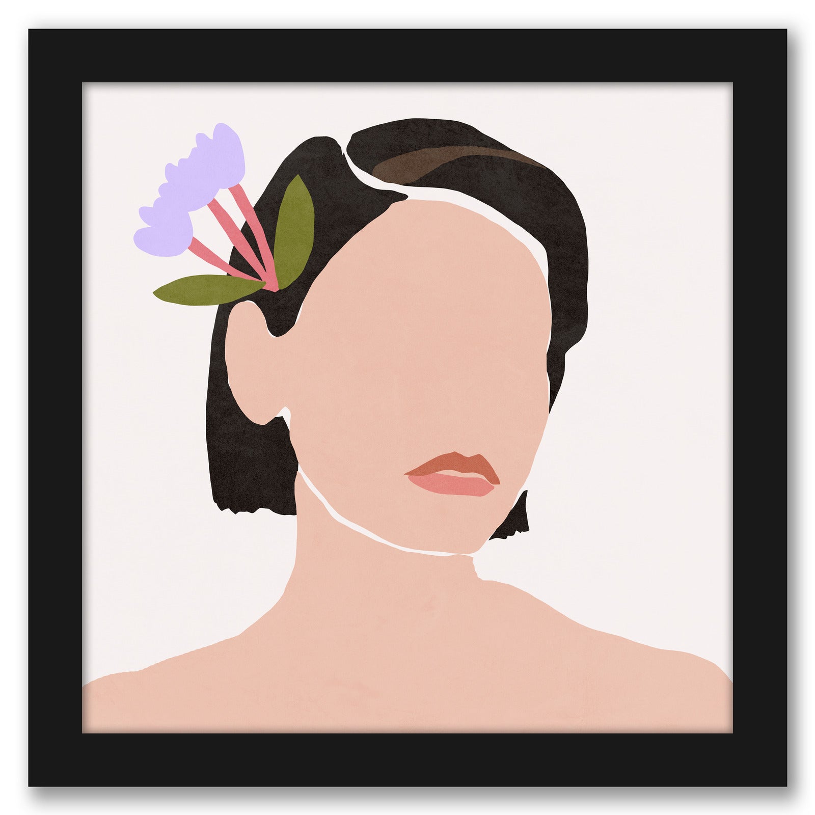 Go On II by Melissa Wang by World Art Group - Black Framed Print - Wall Art - Americanflat