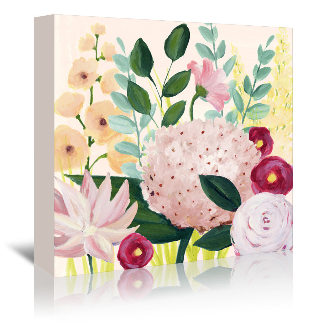 Mother's Day Blooms I by Grace Popp by World Art Group - Wrapped Canvas - Wrapped Canvas - Americanflat