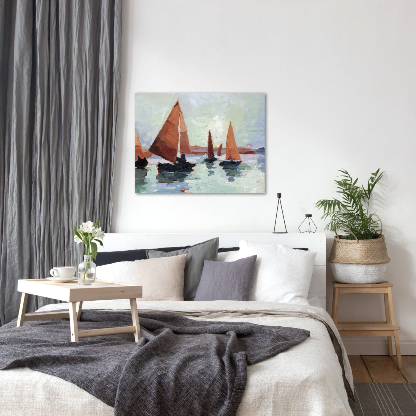 Sunset Harbor I by Ethan Harper by World Art Group - Wrapped Canvas - Wrapped Canvas - Americanflat