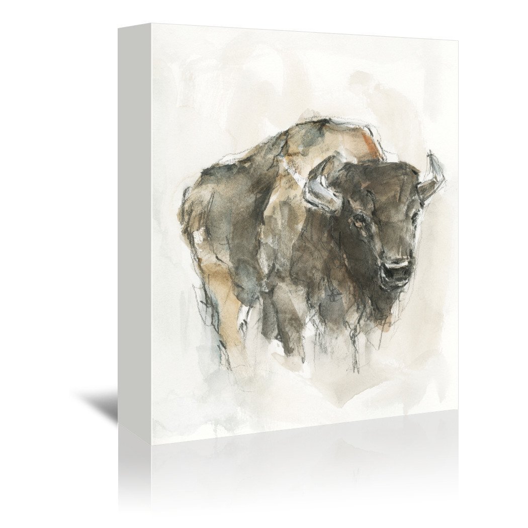 American Buffalo I by Ethan Harper by World Art Group - Wrapped Canvas - Wrapped Canvas - Americanflat