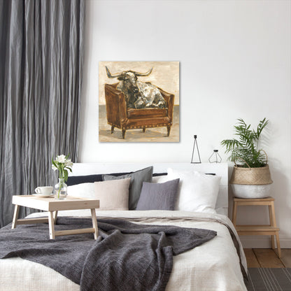 Refined Comfort III by Ethan Harper by World Art Group - Wrapped Canvas - Wrapped Canvas - Americanflat