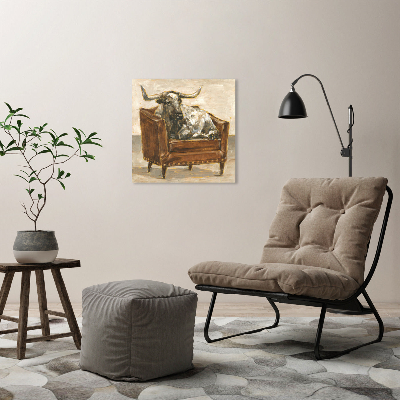 Refined Comfort III by Ethan Harper by World Art Group - Wrapped Canvas - Wrapped Canvas - Americanflat