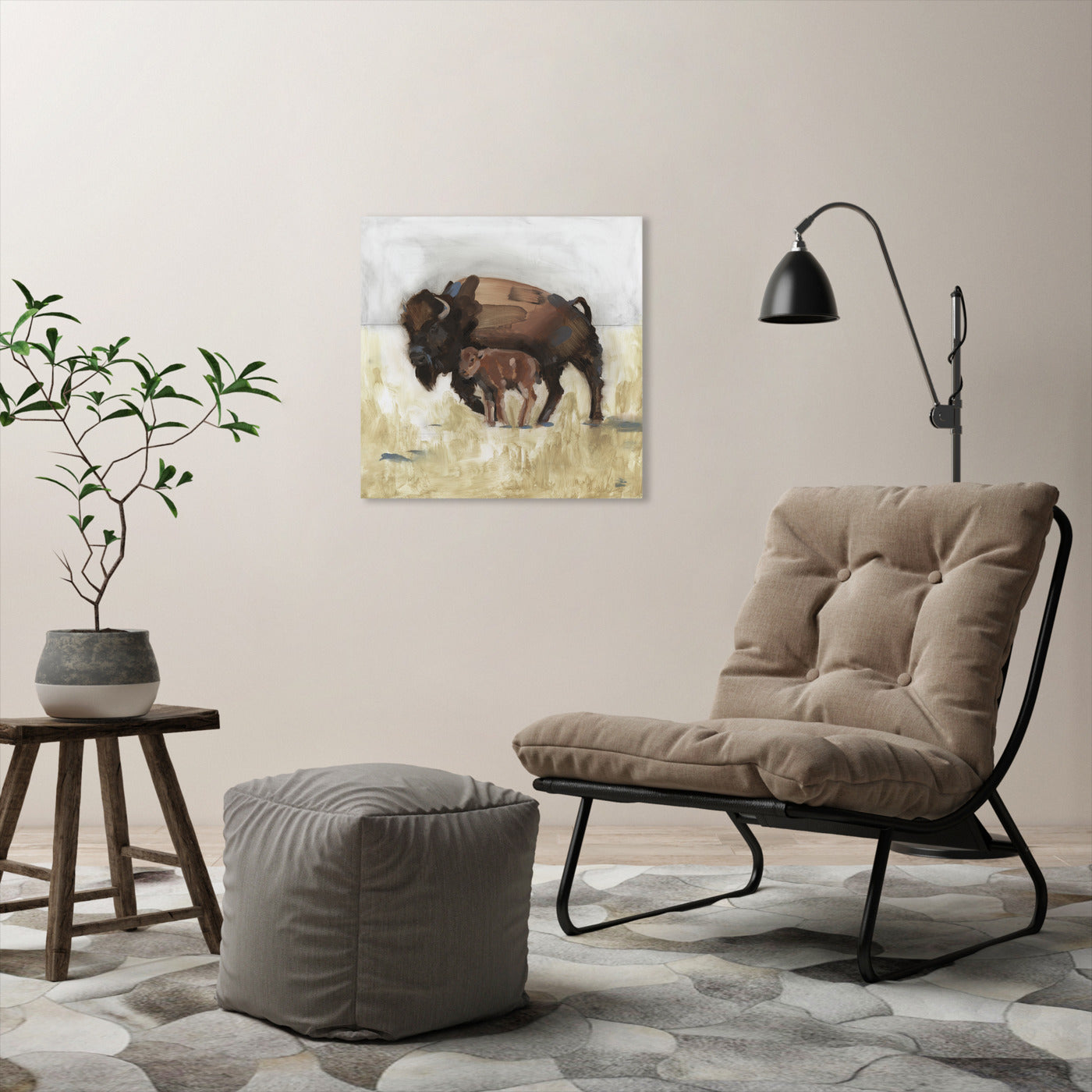 Lodge Guardian IV by Jacob Green by World Art Group - Wrapped Canvas - Wrapped Canvas - Americanflat