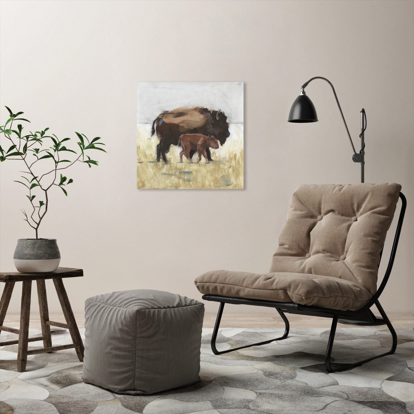 Lodge Guardian III by Jacob Green by World Art Group - Wrapped Canvas - Wrapped Canvas - Americanflat