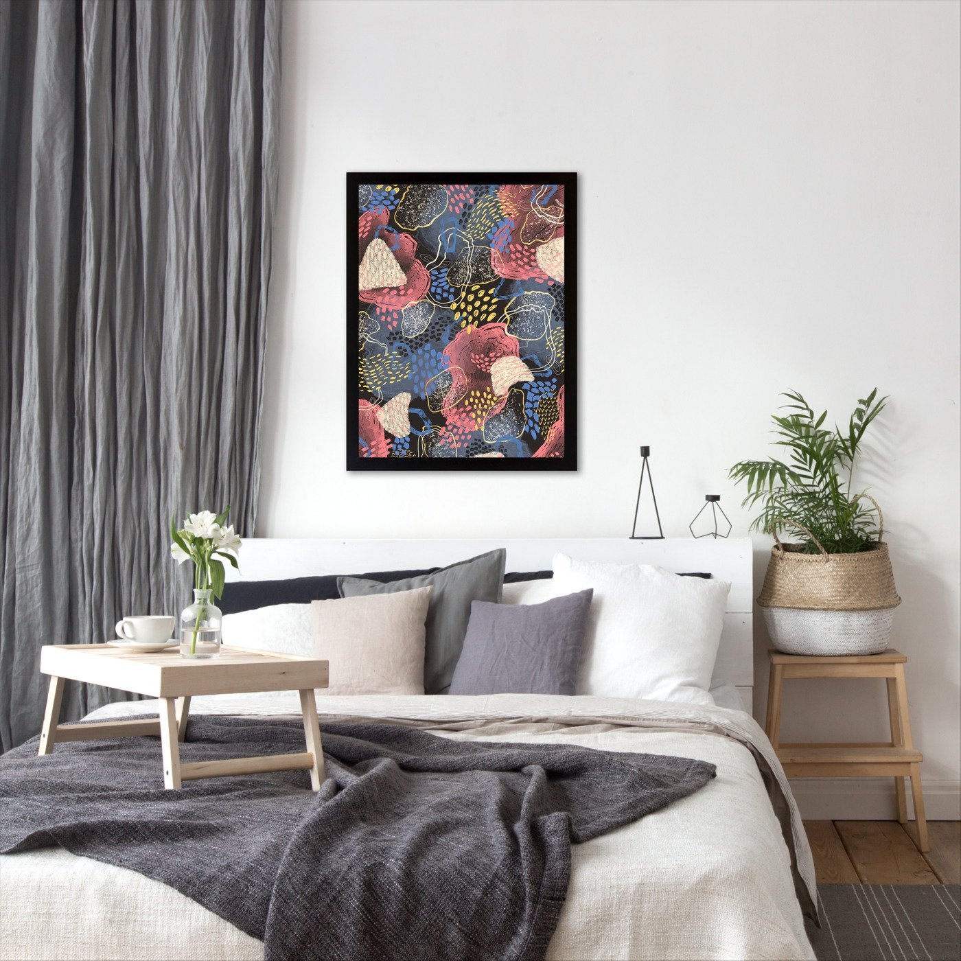 Candy By Laura O'Connor - Black Framed Print - Wall Art - Americanflat
