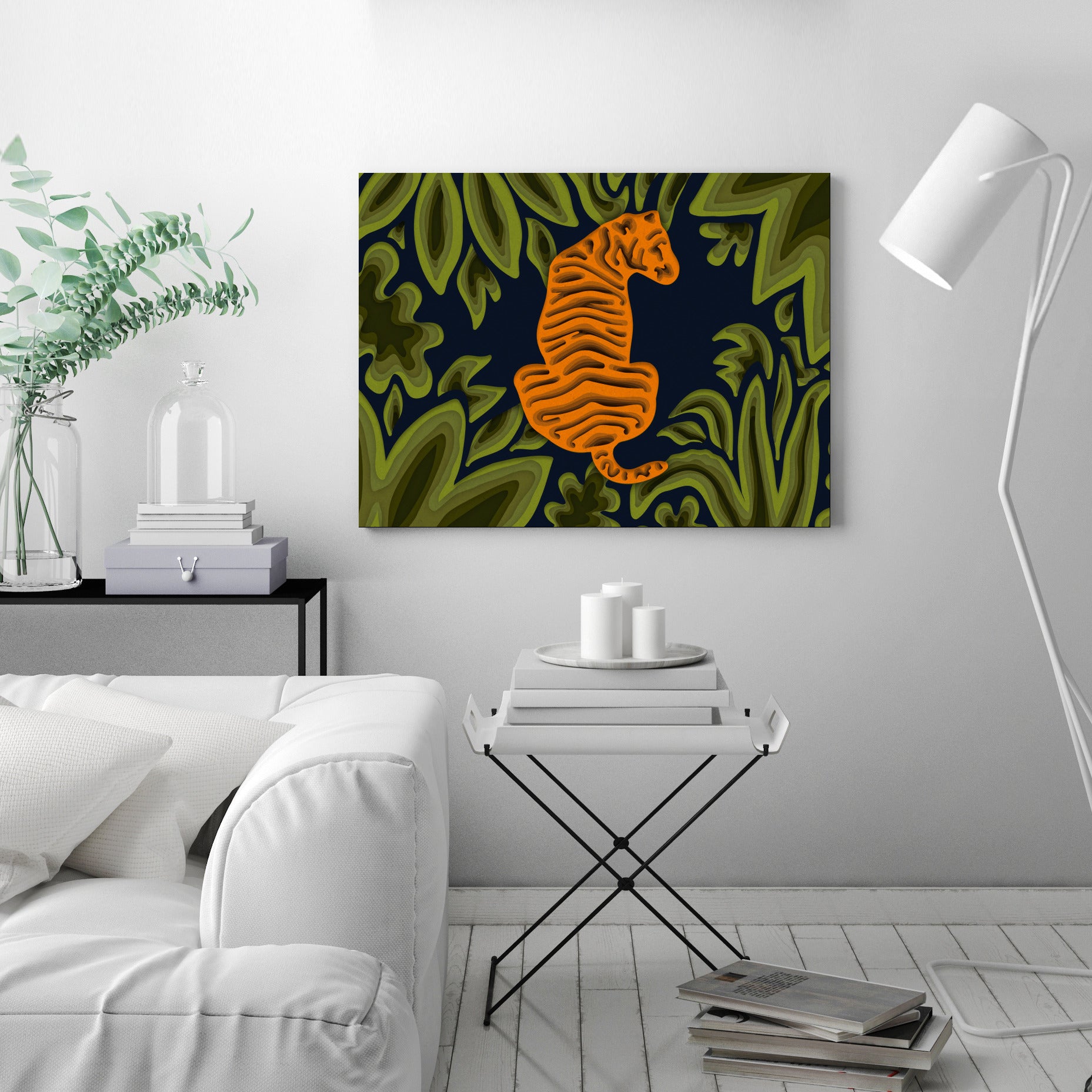 Deep In The Jungle by Laura O'Connor - Wrapped Canvas - Wrapped Canvas - Americanflat