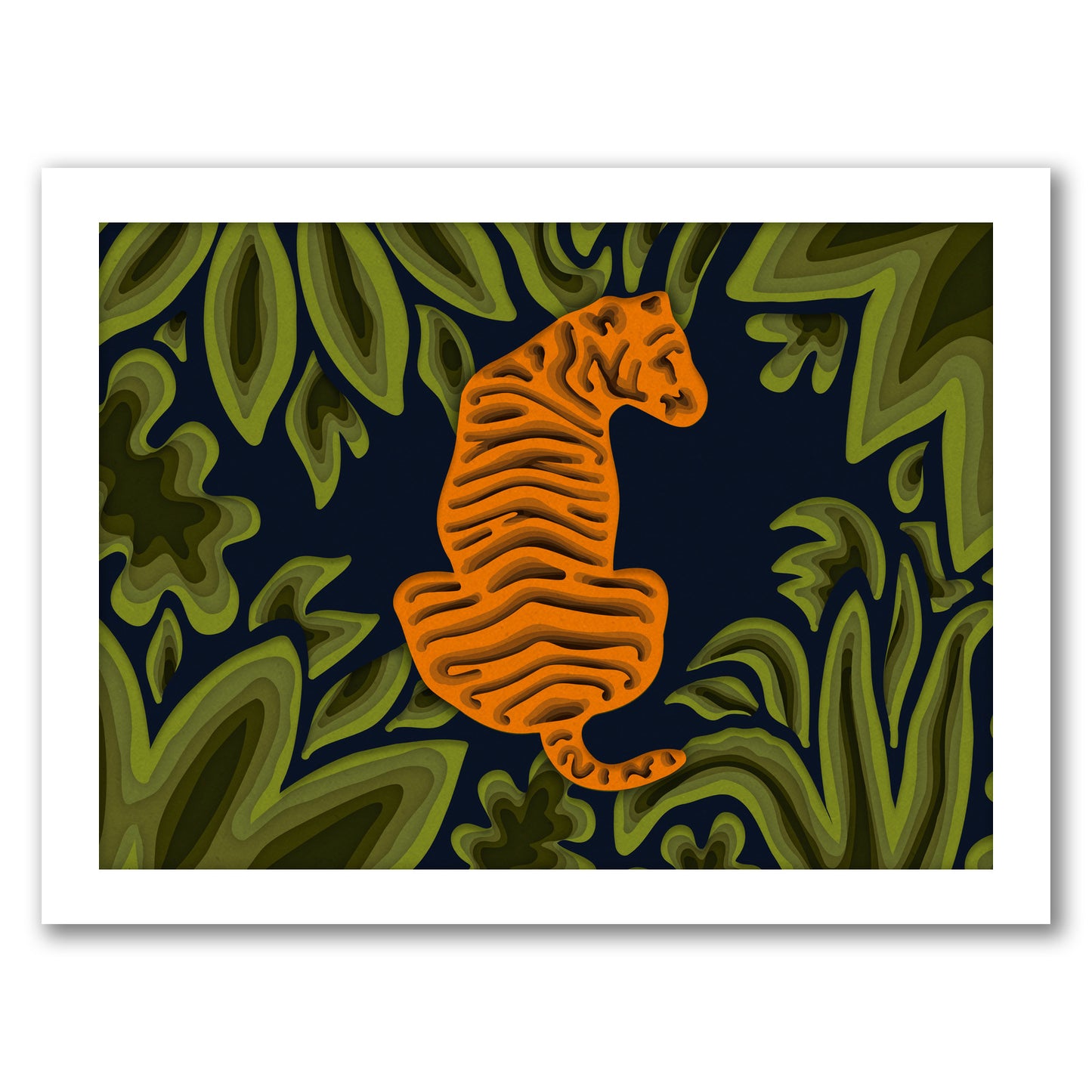 Deep In The Jungle By Laura O'Connor - Framed Print - Americanflat