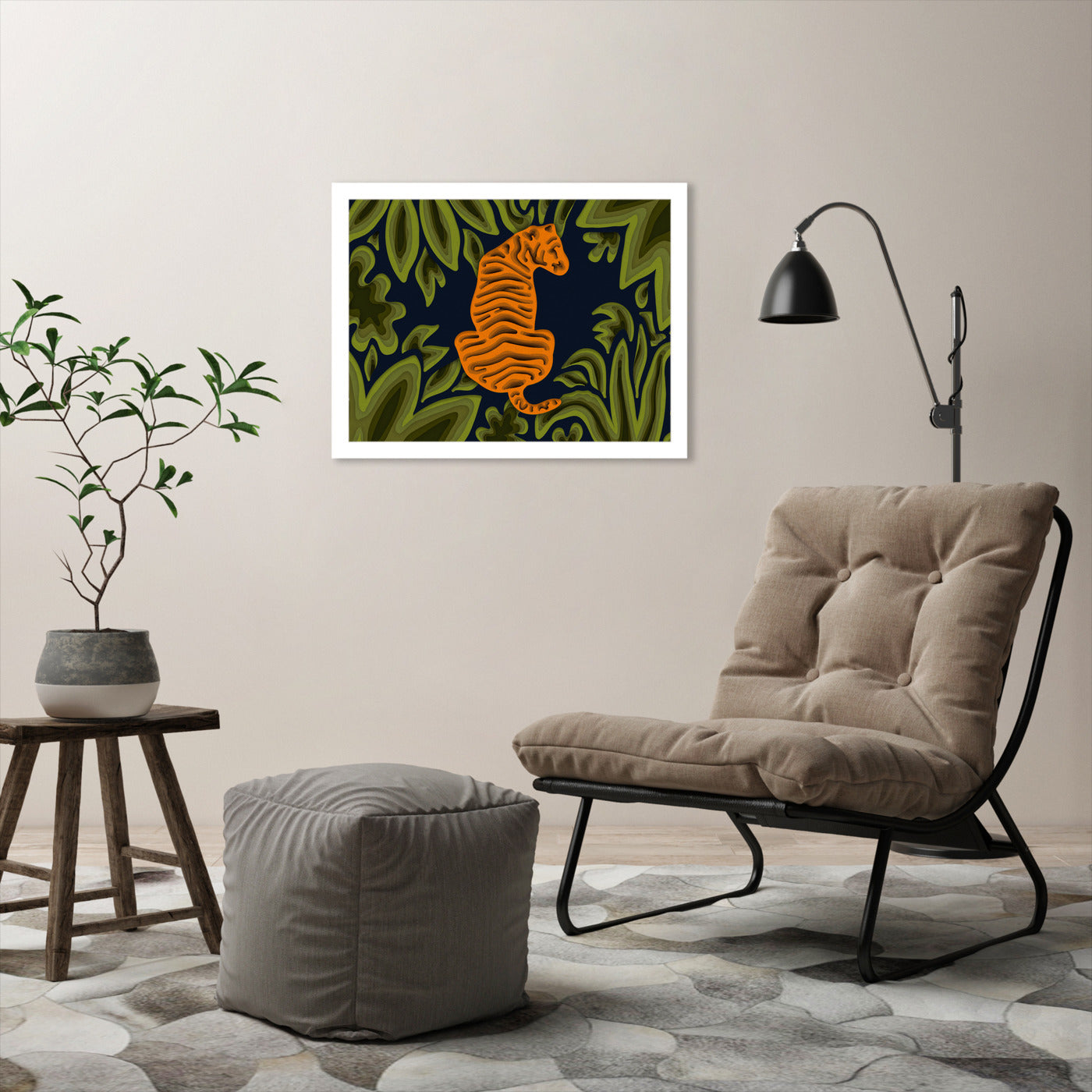 Deep In The Jungle By Laura O'Connor - Framed Print - Americanflat