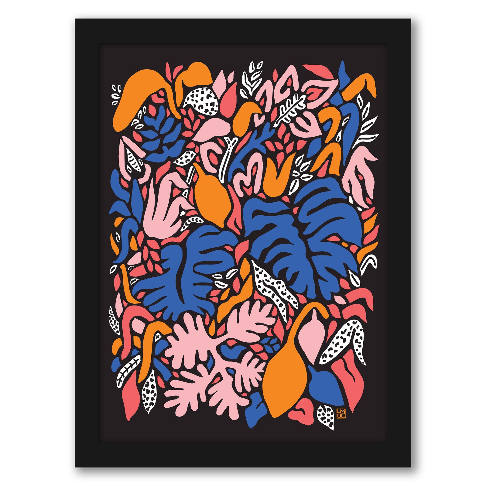 Zest By Laura O'Connor - Black Framed Print - Wall Art - Americanflat