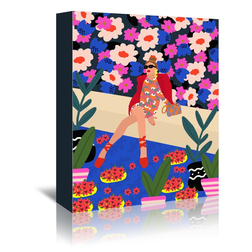 Be Patient Everything Will Be Fine by Studio Grand-Pere - Wrapped Canvas - Wrapped Canvas - Americanflat