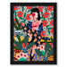 Girl Drinking Tea by Studio Grand-Pere Black Framed Print - Framed Print - Americanflat