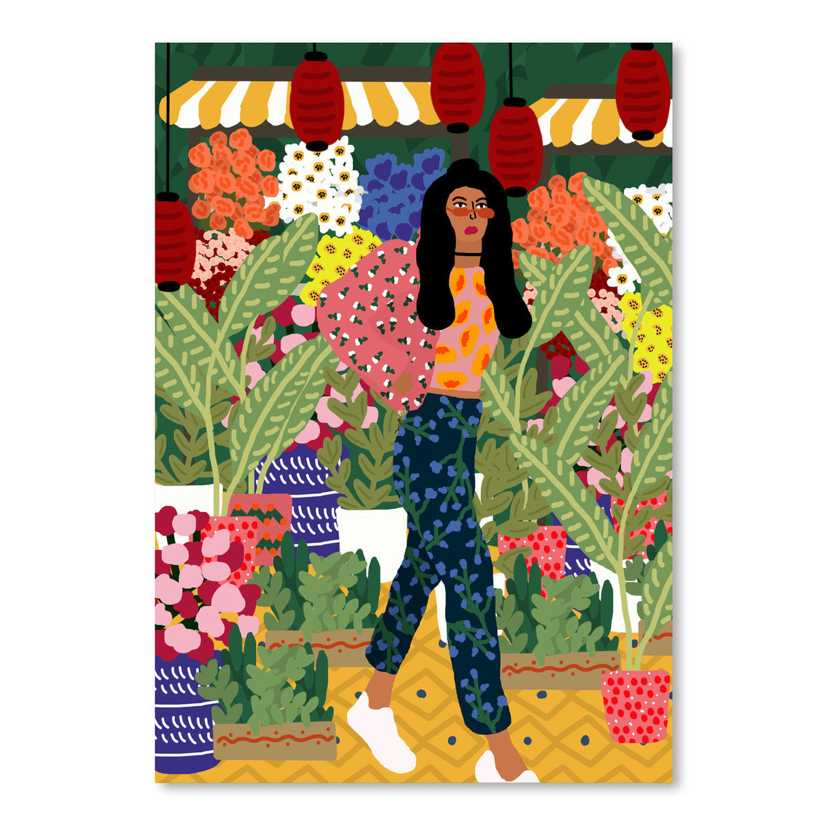 I Always Want To See Flowers by Studio Grand-Pere - Art Print - Americanflat