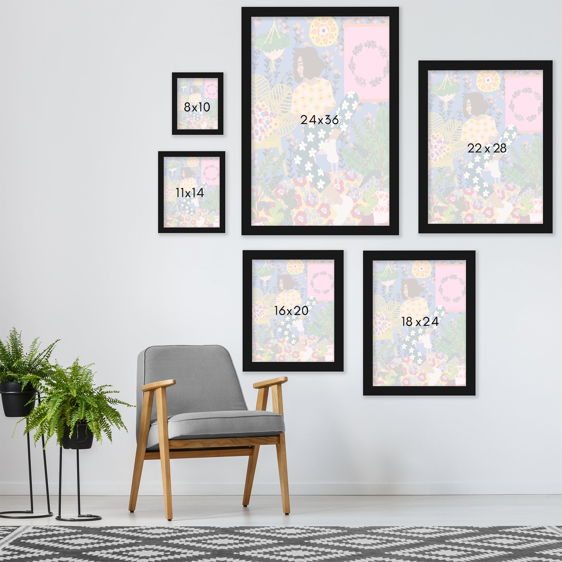 Just Chillin by Studio Grand-Pere Framed Print - Americanflat