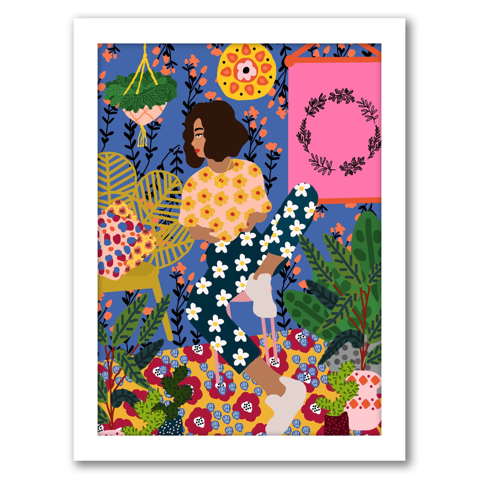 Just Chillin by Studio Grand-Pere Framed Print - Americanflat