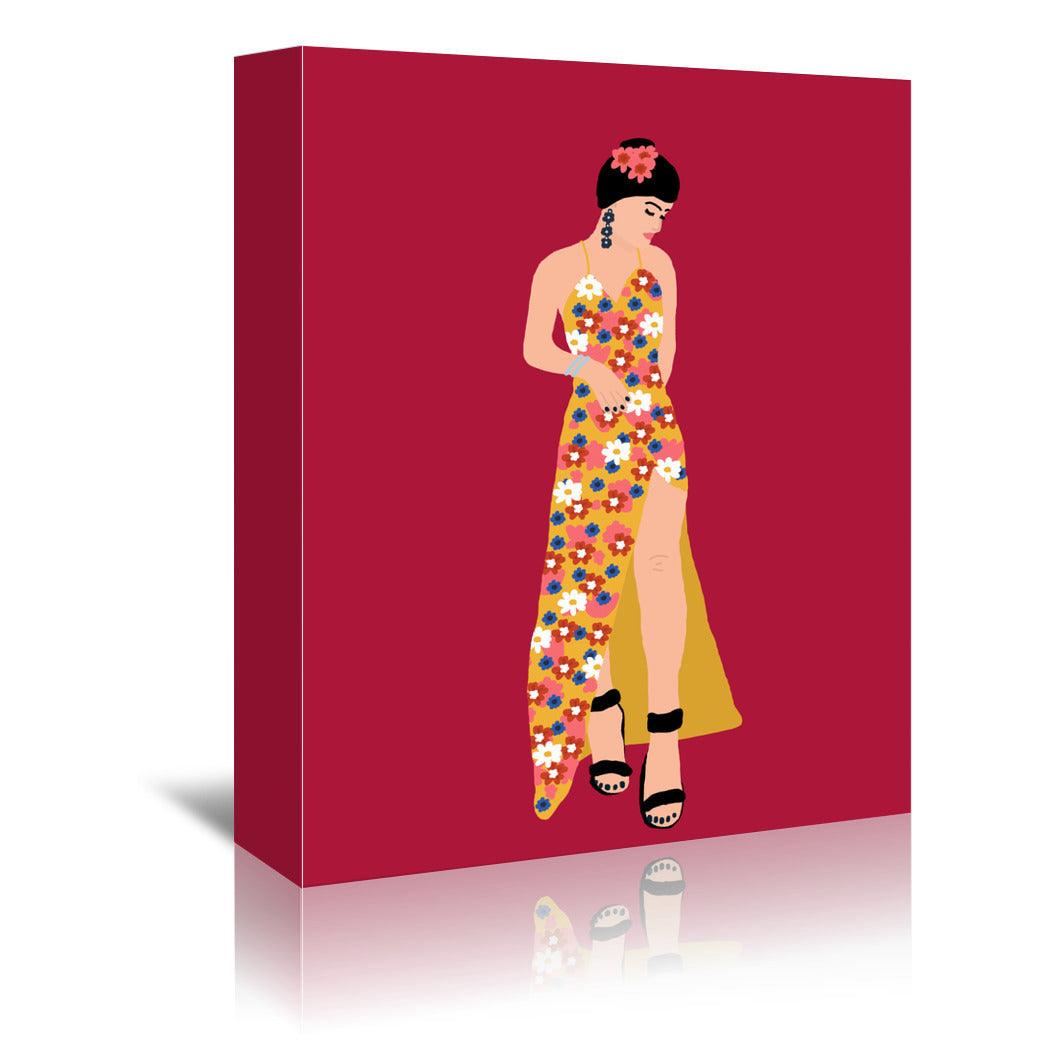 Spanish Girl by Studio Grand-Pere - Wrapped Canvas - Wrapped Canvas - Americanflat