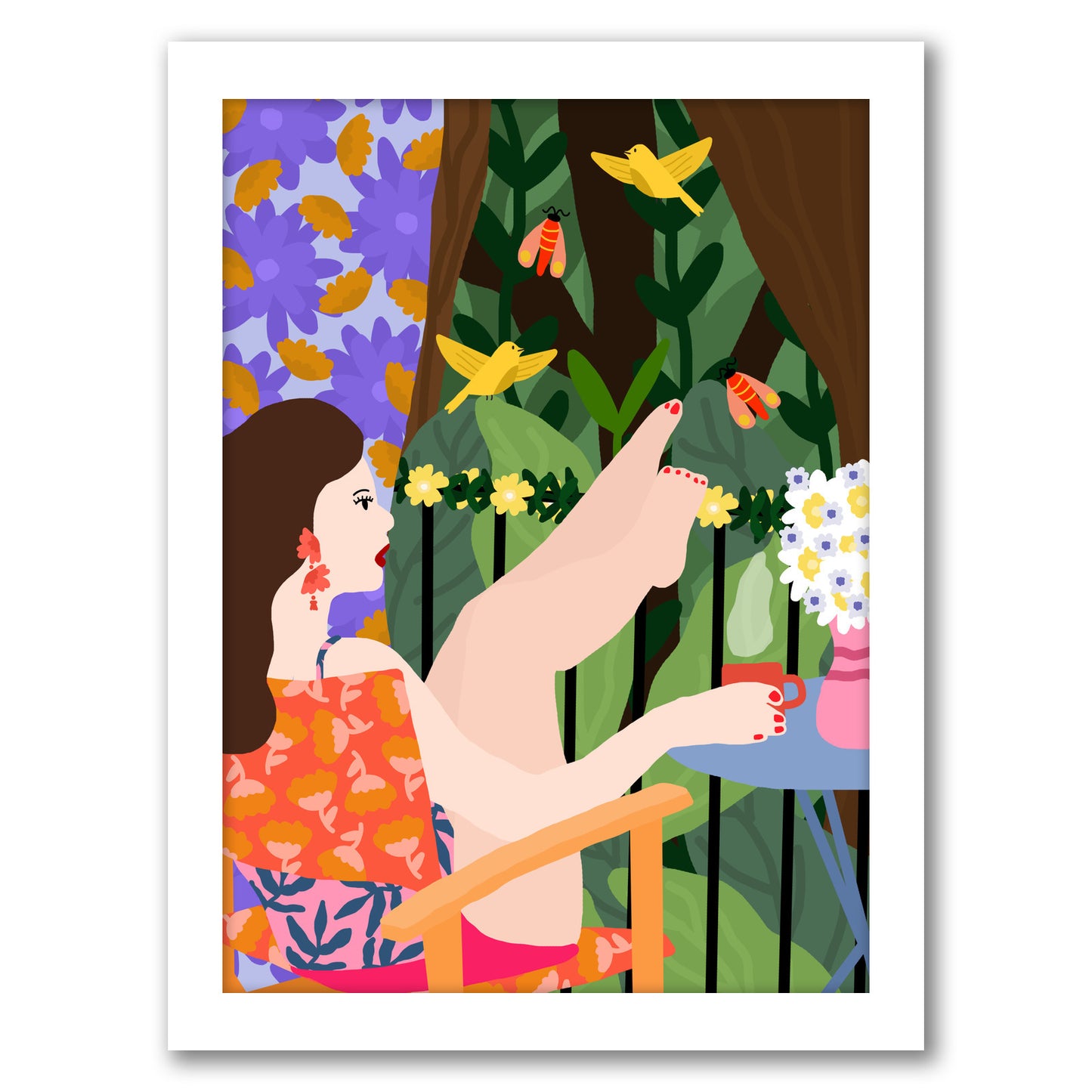 Waiting For Summer by Studio Grand-Pere Framed Print - Americanflat