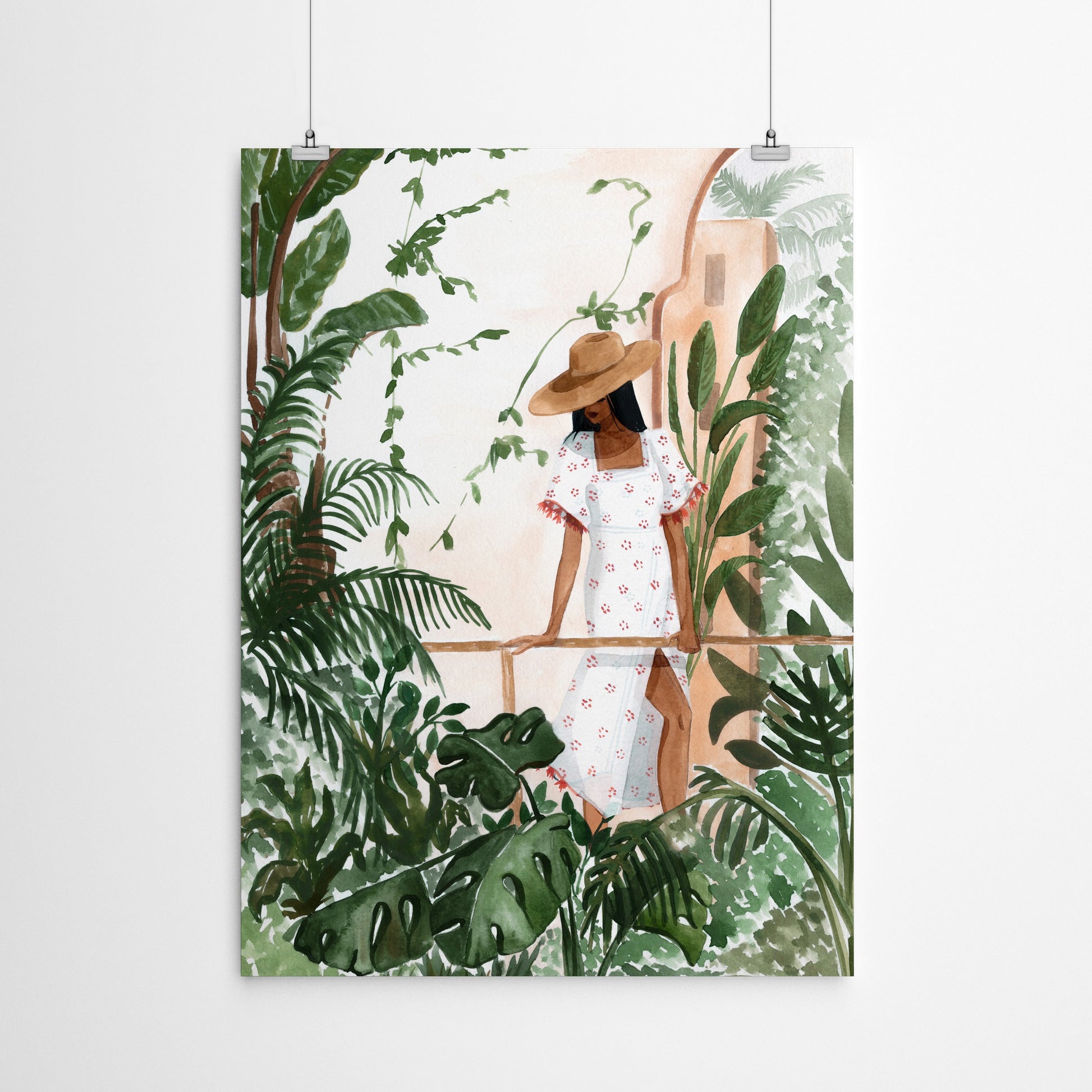 Peaceful Morocco by Sabina Fenn - Art Print, Art Print, 24" x 36"