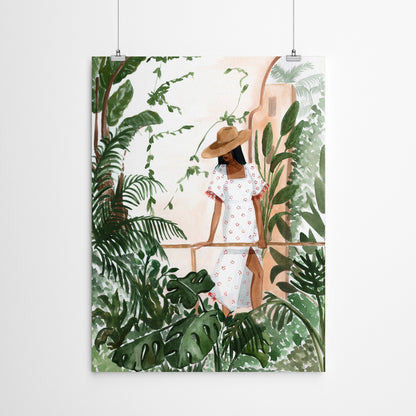 Peaceful Morocco by Sabina Fenn - Art Print, Art Print, 24" x 36"