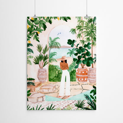 Peaceful Morocco Ii by Sabina Fenn Art Print - Americanflat