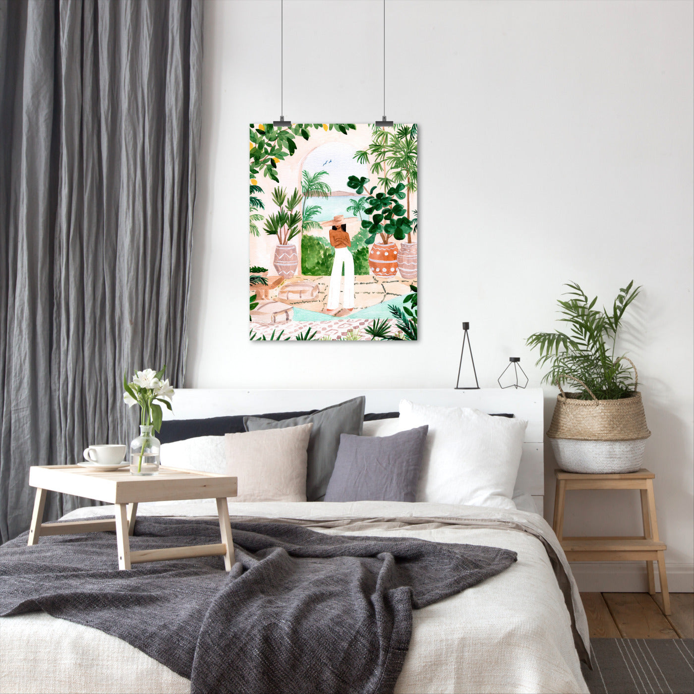 Peaceful Morocco Ii by Sabina Fenn Art Print - Americanflat