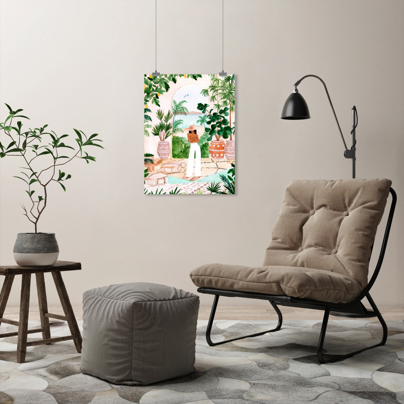 Peaceful Morocco Ii by Sabina Fenn Art Print - Americanflat