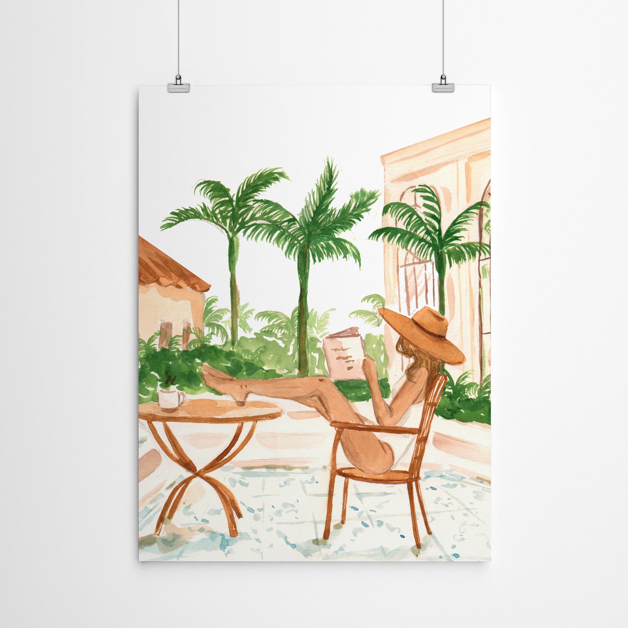 Vacation Mode Ii by Sabina Fenn - Art Print, Art Print, 24" x 36"