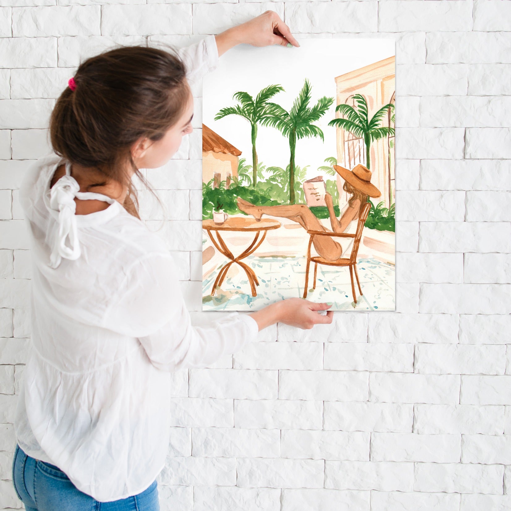 Vacation Mode Ii by Sabina Fenn - Art Print, Art Print, 8" x 10"