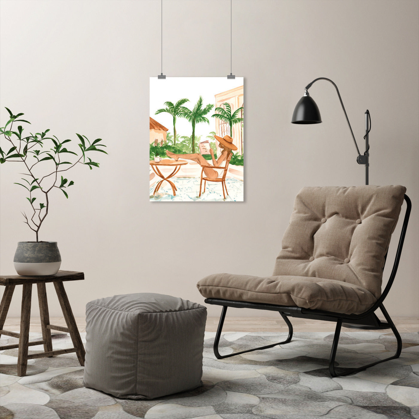 Vacation Mode Ii by Sabina Fenn - Art Print, Art Print, 18" x 24"