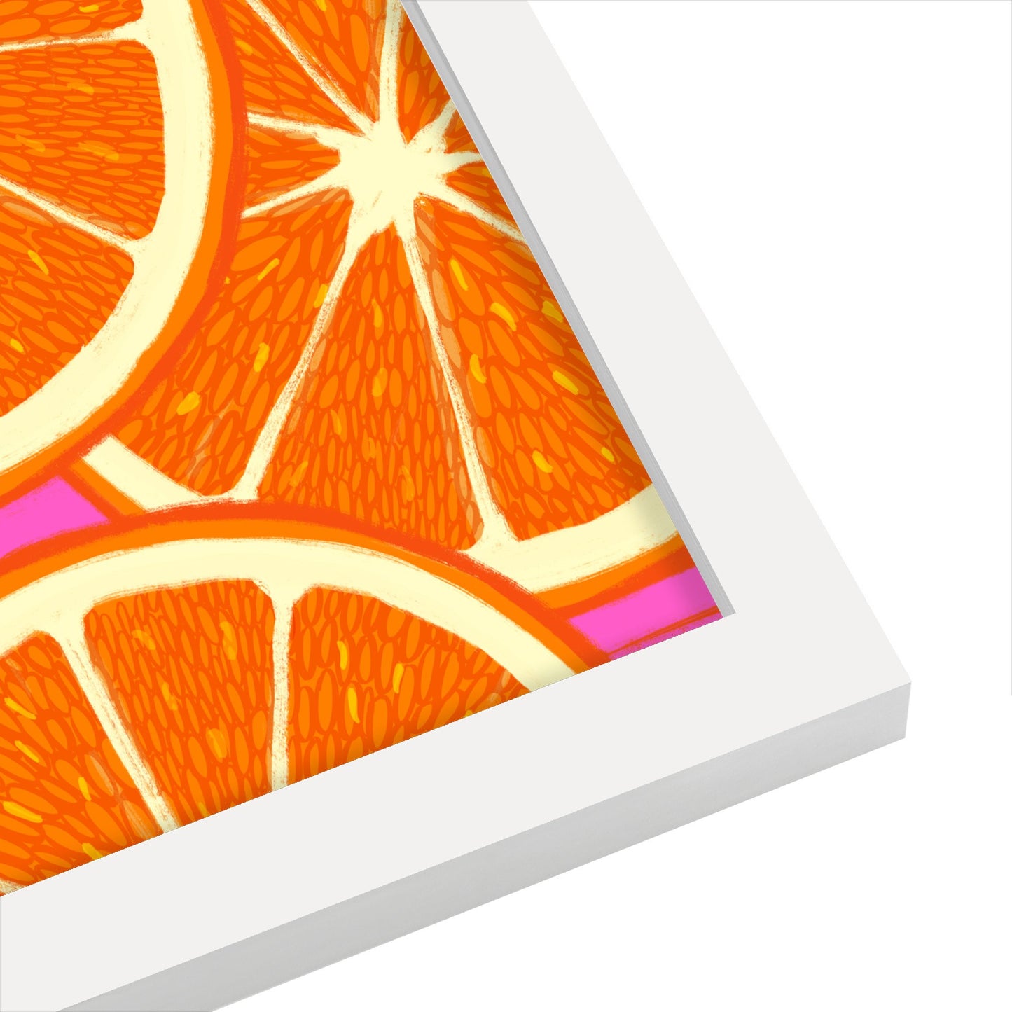 Orange Slices Merged by Annie Riker - Framed Print - Americanflat