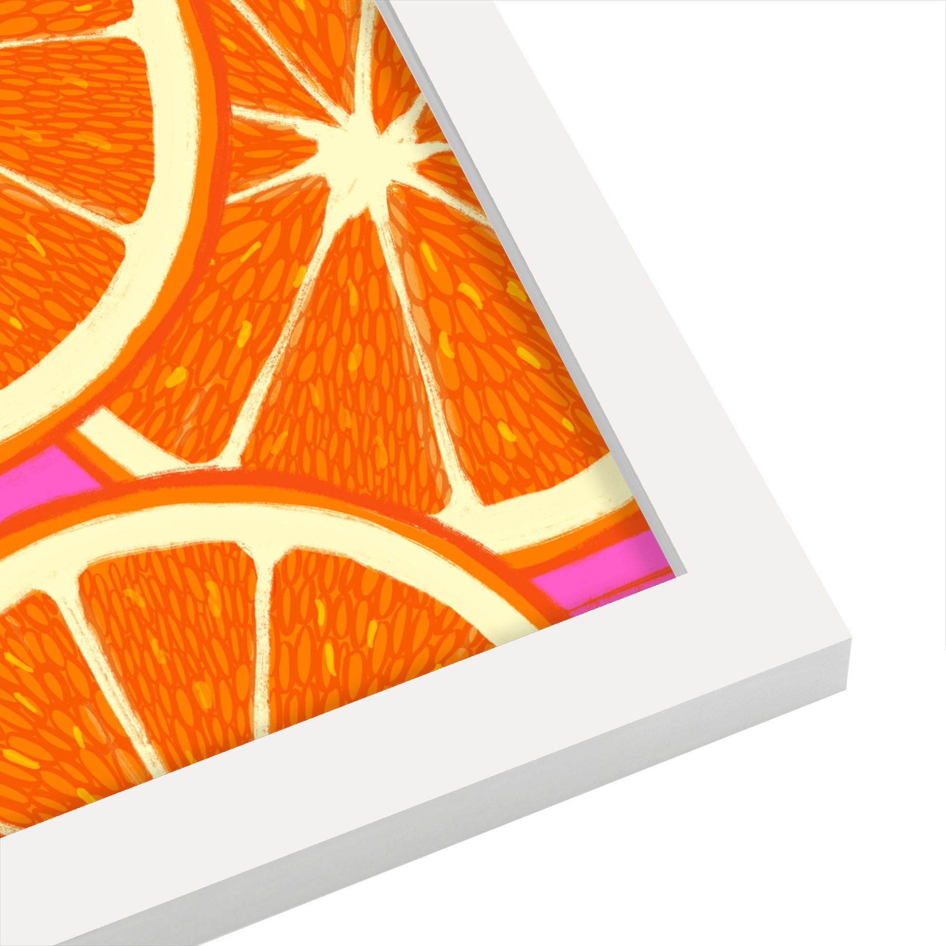 Orange Slices Merged by Annie Riker - Framed Print - Americanflat