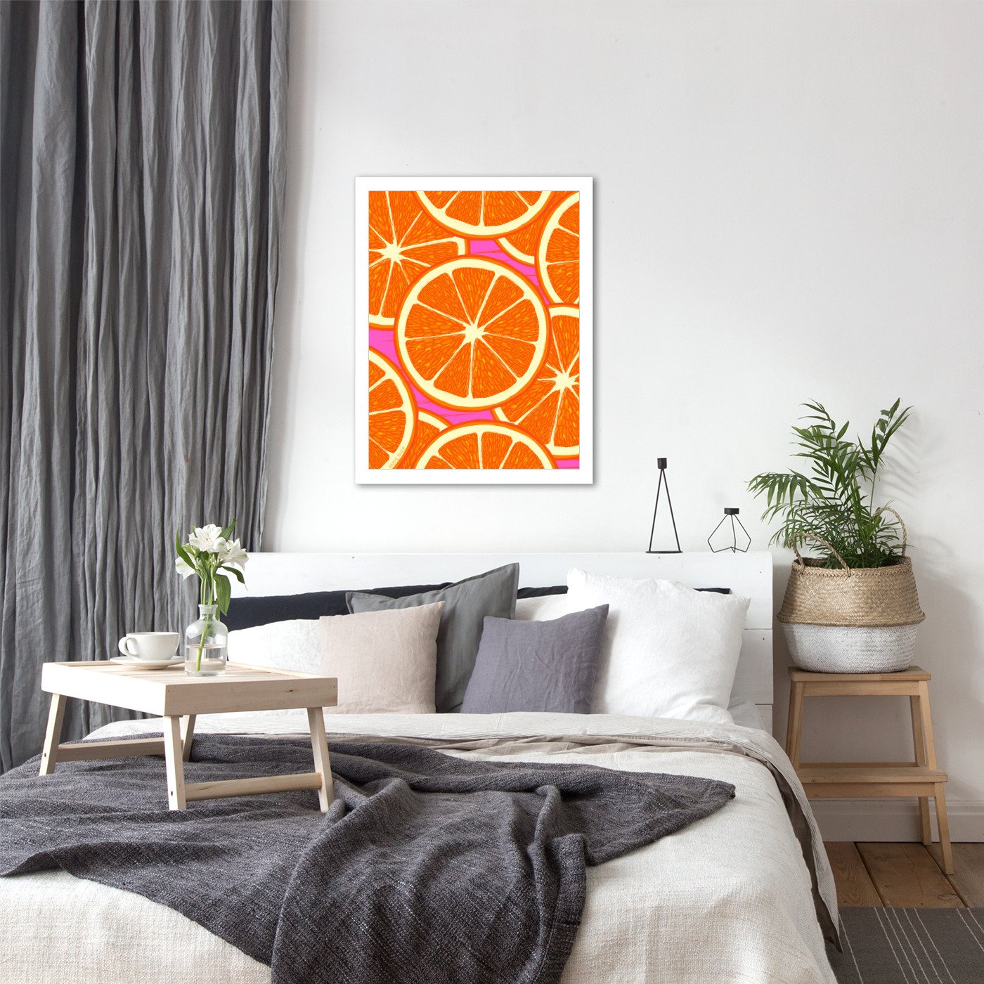 Orange Slices Merged by Annie Riker - Framed Print - Americanflat