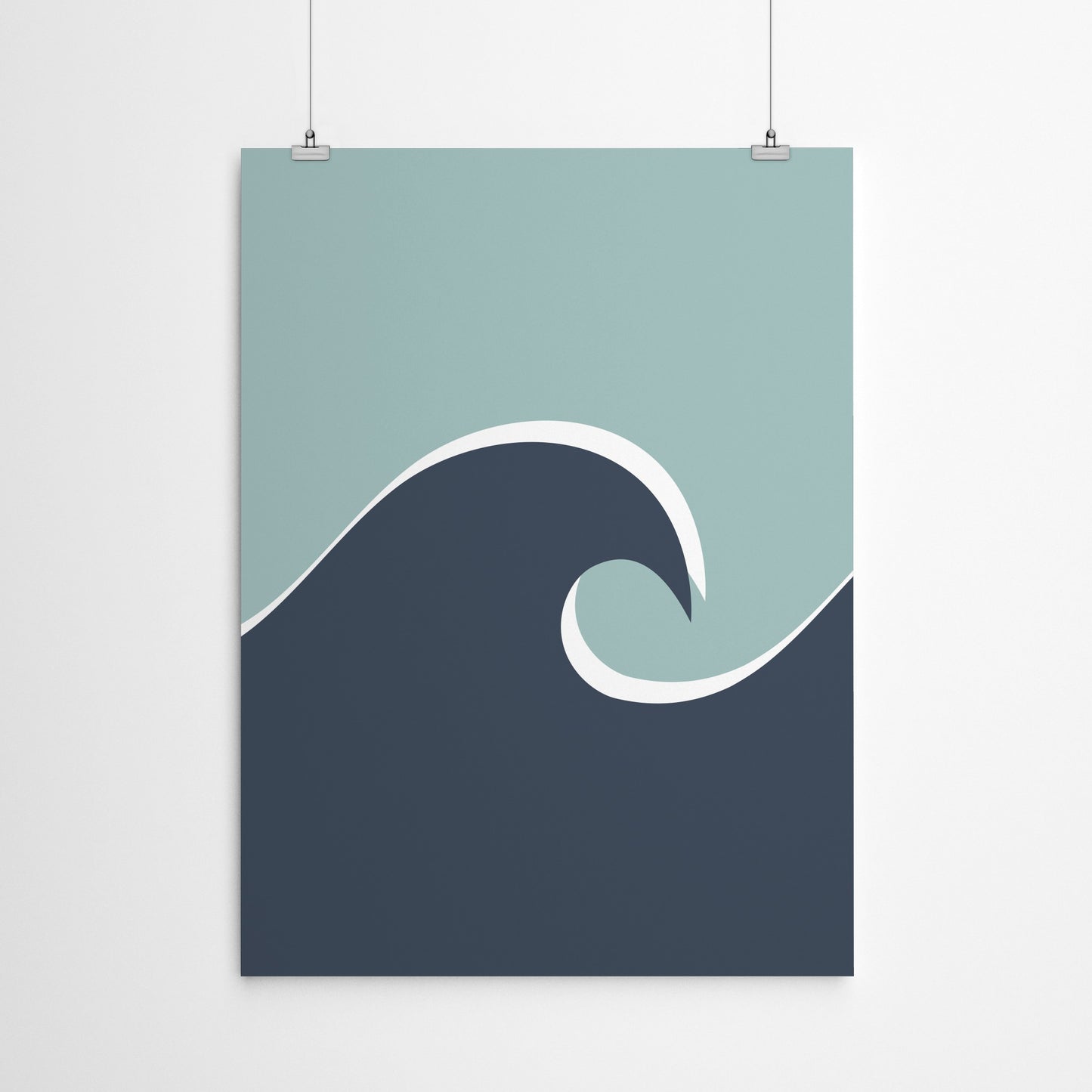 Wave by Lyman Creative Co - Poster - Art Print - Americanflat