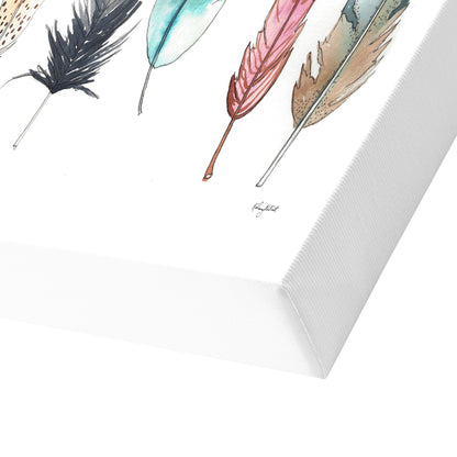 Feathers by Kelsey Mcnatt - Wrapped Canvas - Wrapped Canvas - Americanflat