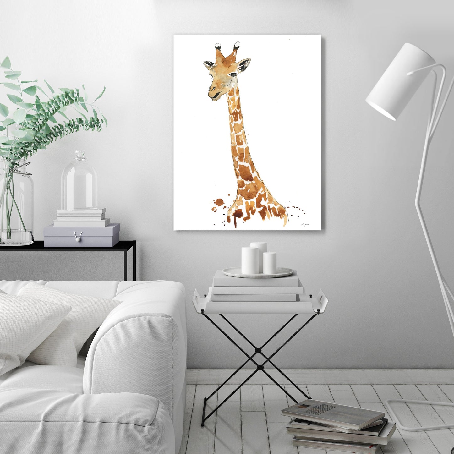Giraffe by Kelsey Mcnatt - Wrapped Canvas - Wrapped Canvas - Americanflat