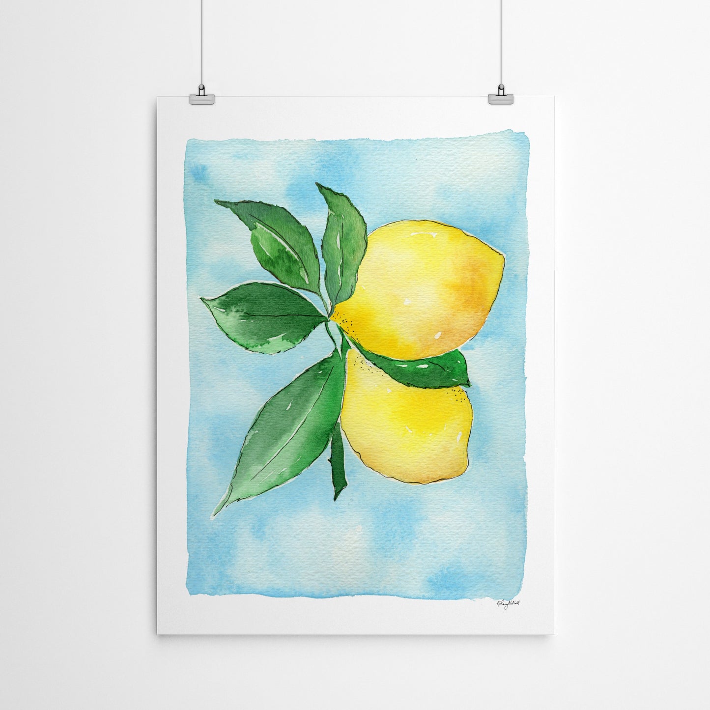 Lemons by Kelsey Mcnatt - Art Print - Art Print - Americanflat