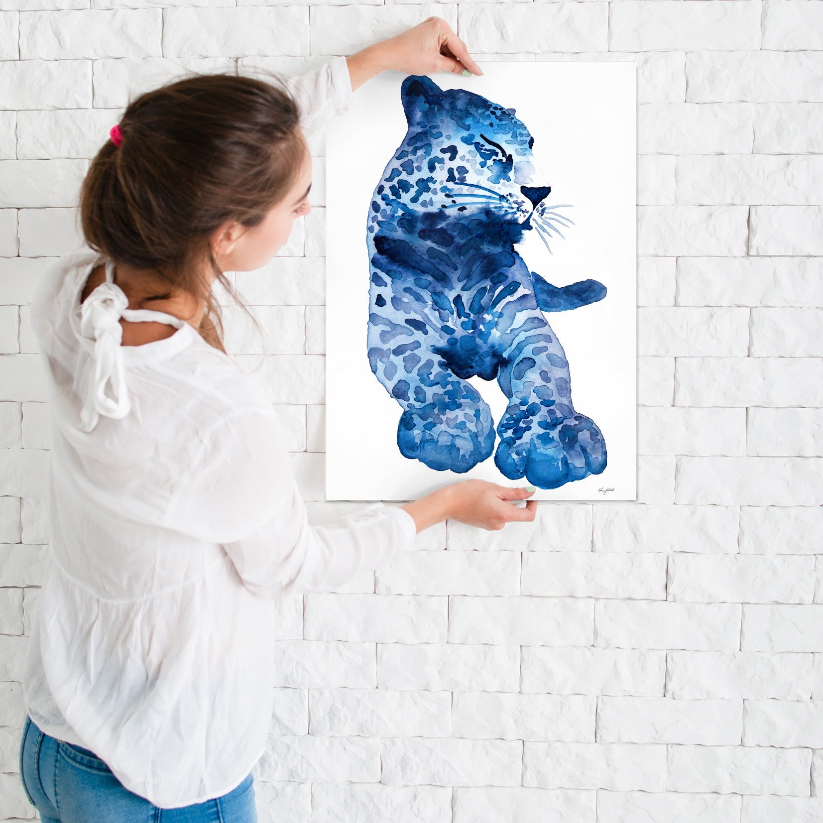 Lovely Leopard by Kelsey Mcnatt - Art Print - Art Print - Americanflat