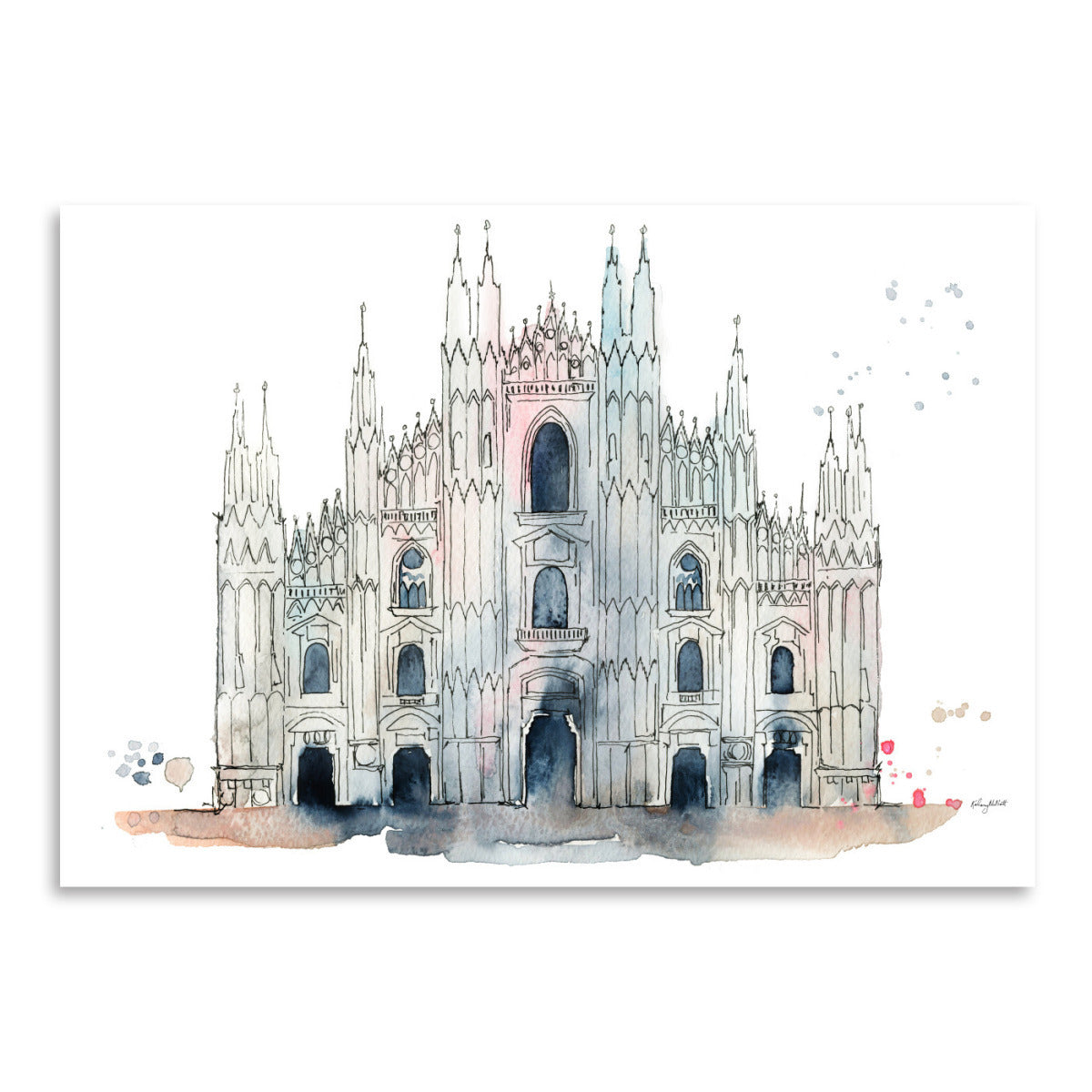 Milan Duomo by Kelsey Mcnatt - Art Print - Art Print - Americanflat