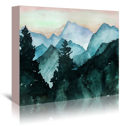Mountain View by Kelsey Mcnatt - Wrapped Canvas - Wrapped Canvas - Americanflat