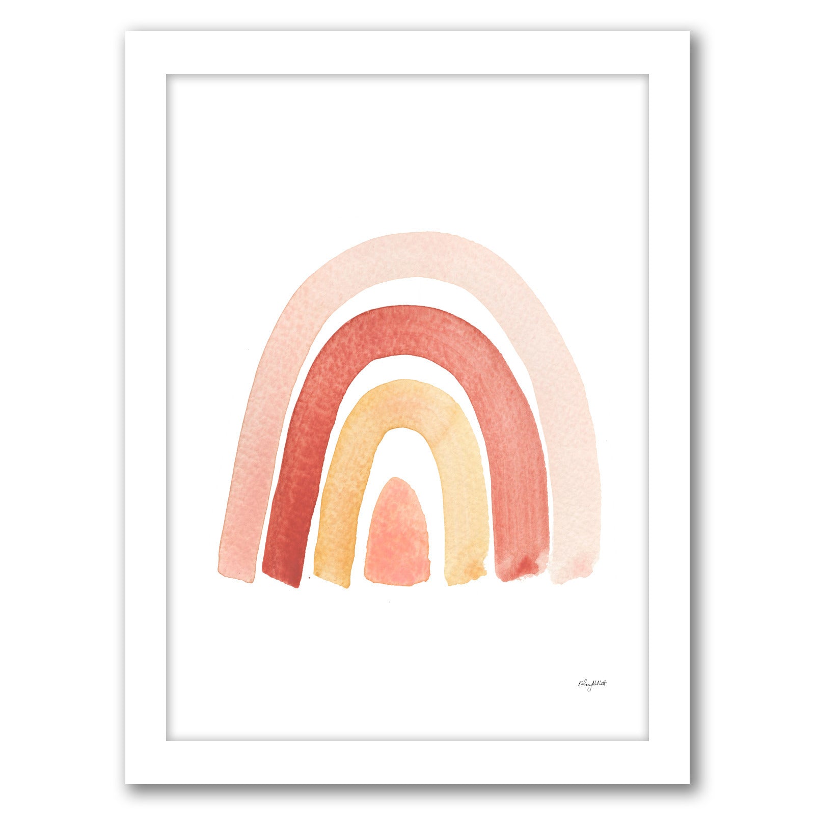 Rainbow 1 by Kelsey Mcnatt - Framed Print - Framed Print - Americanflat