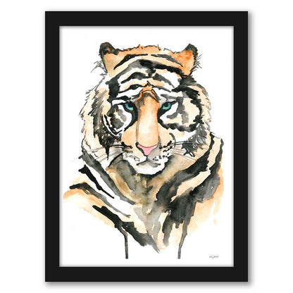 Tiger by Kelsey Mcnatt - Framed Print - Framed Print - Americanflat